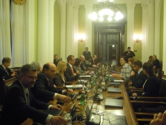 10. april 2013. godine Potpredsednica Čomić i poslanici parlamenata Nemačke i Francuske